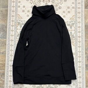 lululemon Black Cowl Neck Sweater